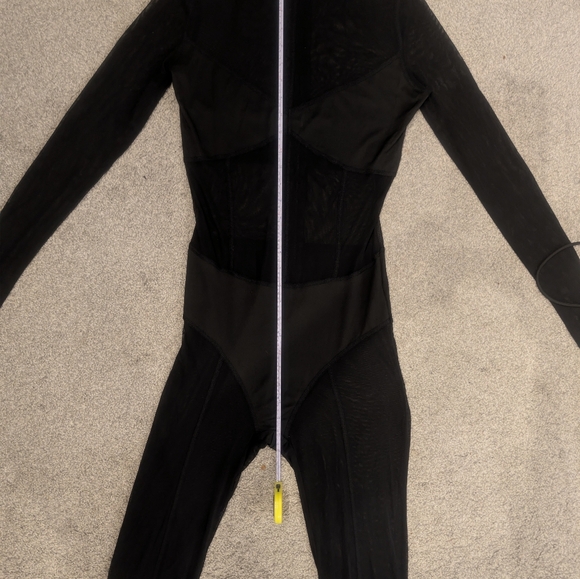 Sheer Long Sleeve Black Bodysuit - Picture 13 of 14